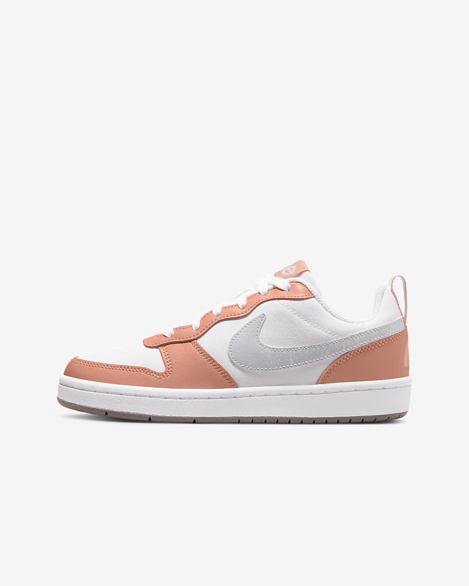公式正規品!★NIKE COURT BOROUGH LOW 2 Amazon.com | Nike Court Borough Low 2 (Big Kid) White